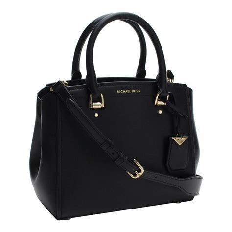 benning michael kors medium|Benning Medium Leather and Logo Satchel .